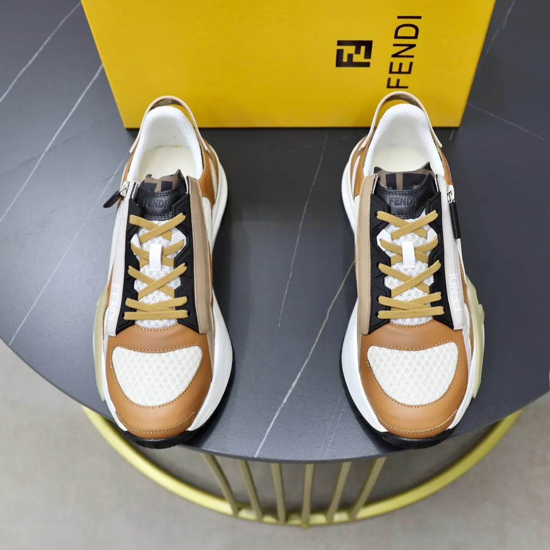 Men's men's shoes 290🔥Brand: FENDI Size: 38-44 (45, 46 customized) Grade: Original quality High version Material: Imported cowhide ➕ High-quality and comfortable lining Original lightweight non-slip outsole Style category: Travel Fashion casual shoes Versatile trend